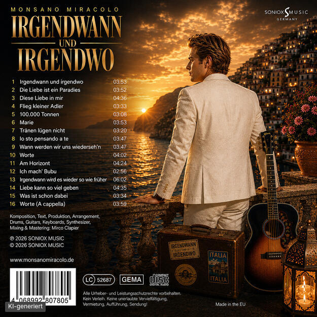 Monsano Miracolo „Irgendwann und irgendwo“ (Rückseite)