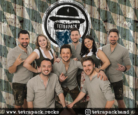 Band TETRAPACK im Paulaner Fetszelt