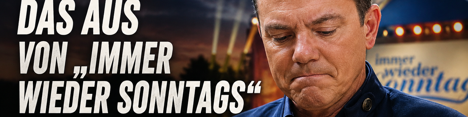 TV-Schock: Das Aus von „Immer wieder sonntags“ mit Stefan Mross